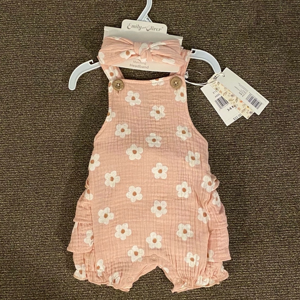 Floral Baby Romper